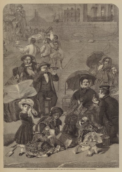 ラムズゲートサンズ、3 作： William Powell Frith